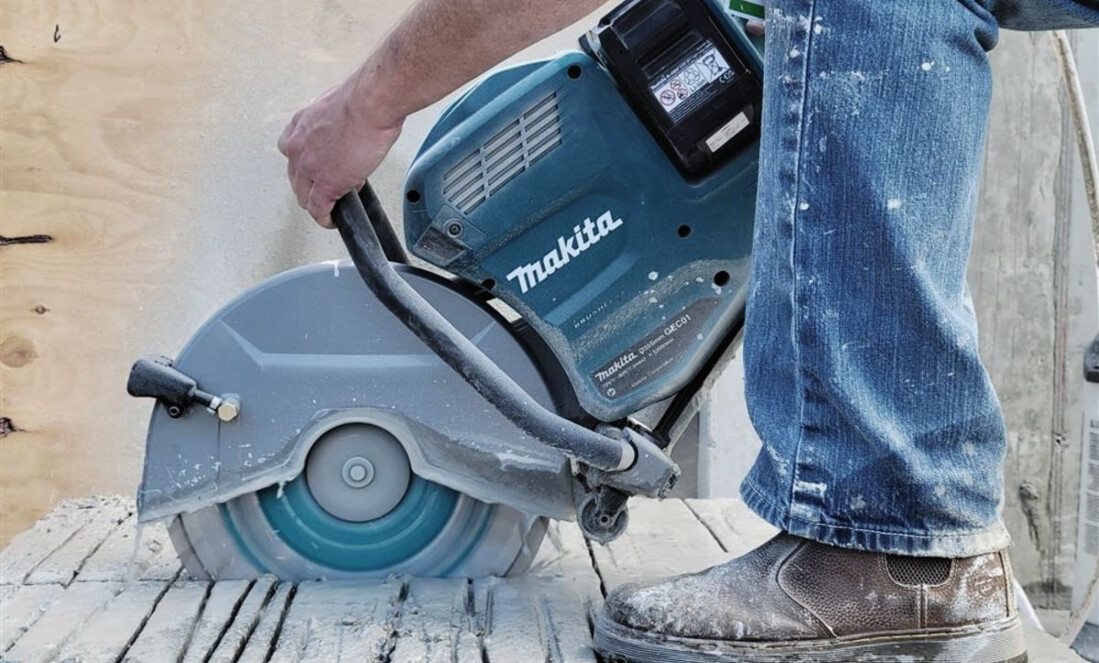 Introducing the Makita 80V max XGT 14" Cordless Power Cutter